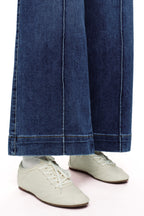 ONESO Clean Cut Modern High Rise Wide Leg Jeans