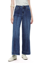 ONESO Clean Cut Modern High Rise Wide Leg Jeans