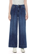 ONESO Clean Cut Modern High Rise Wide Leg Jeans