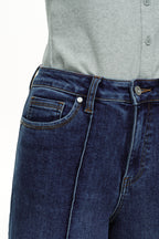 ONESO Clean Cut Modern High Rise Wide Leg Jeans