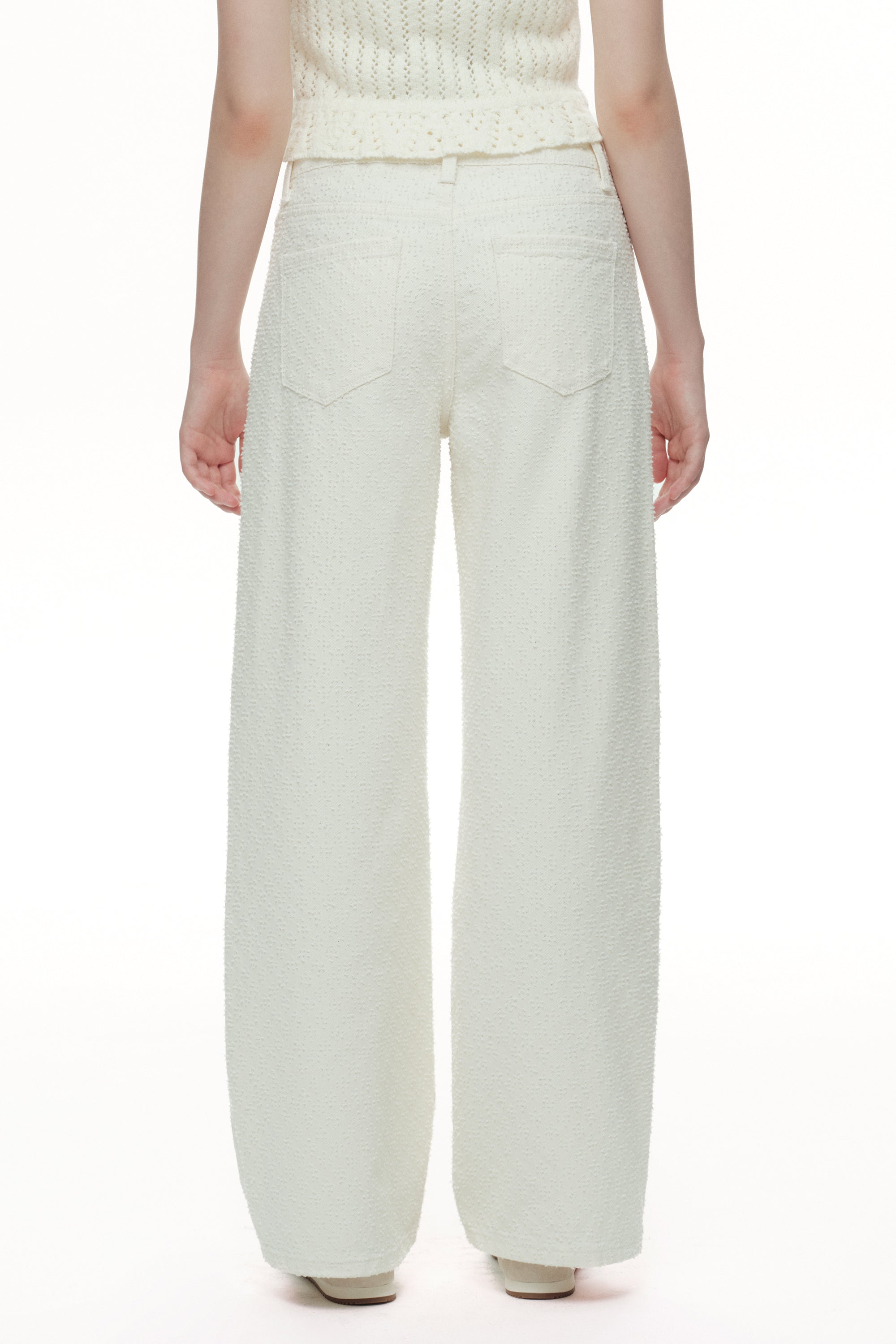 ONESO Elevated High Rise Wide Leg Jeans