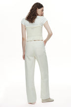 ONESO Elevated High Rise Wide Leg Jeans