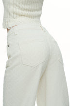 ONESO Elevated High Rise Wide Leg Jeans