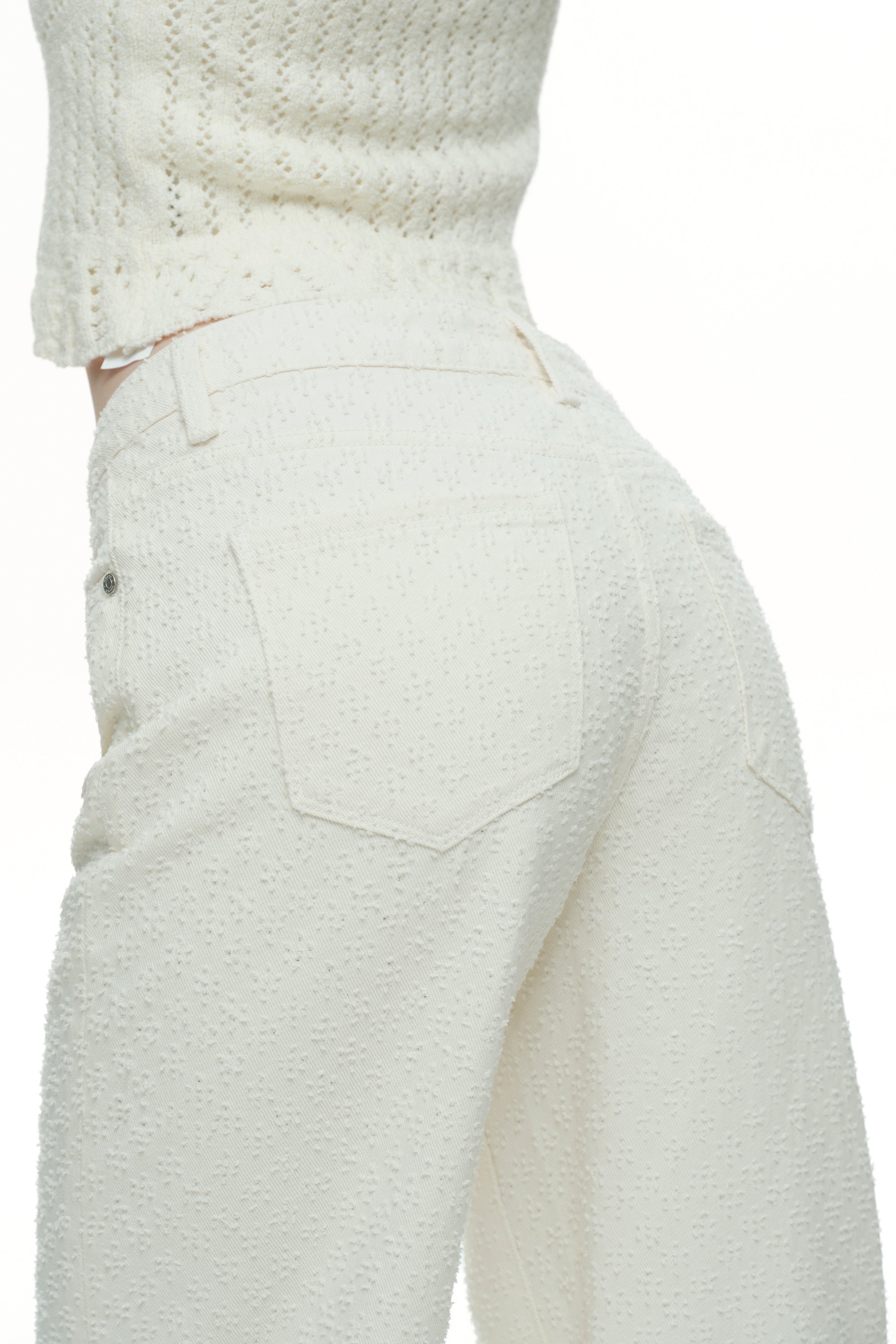 ONESO Elevated High Rise Wide Leg Jeans