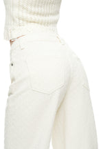 ONESO Elevated High Rise Wide Leg Jeans