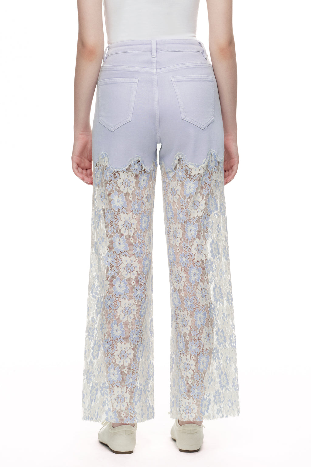 ONESO Romantic High Rise Wide Leg Jeans