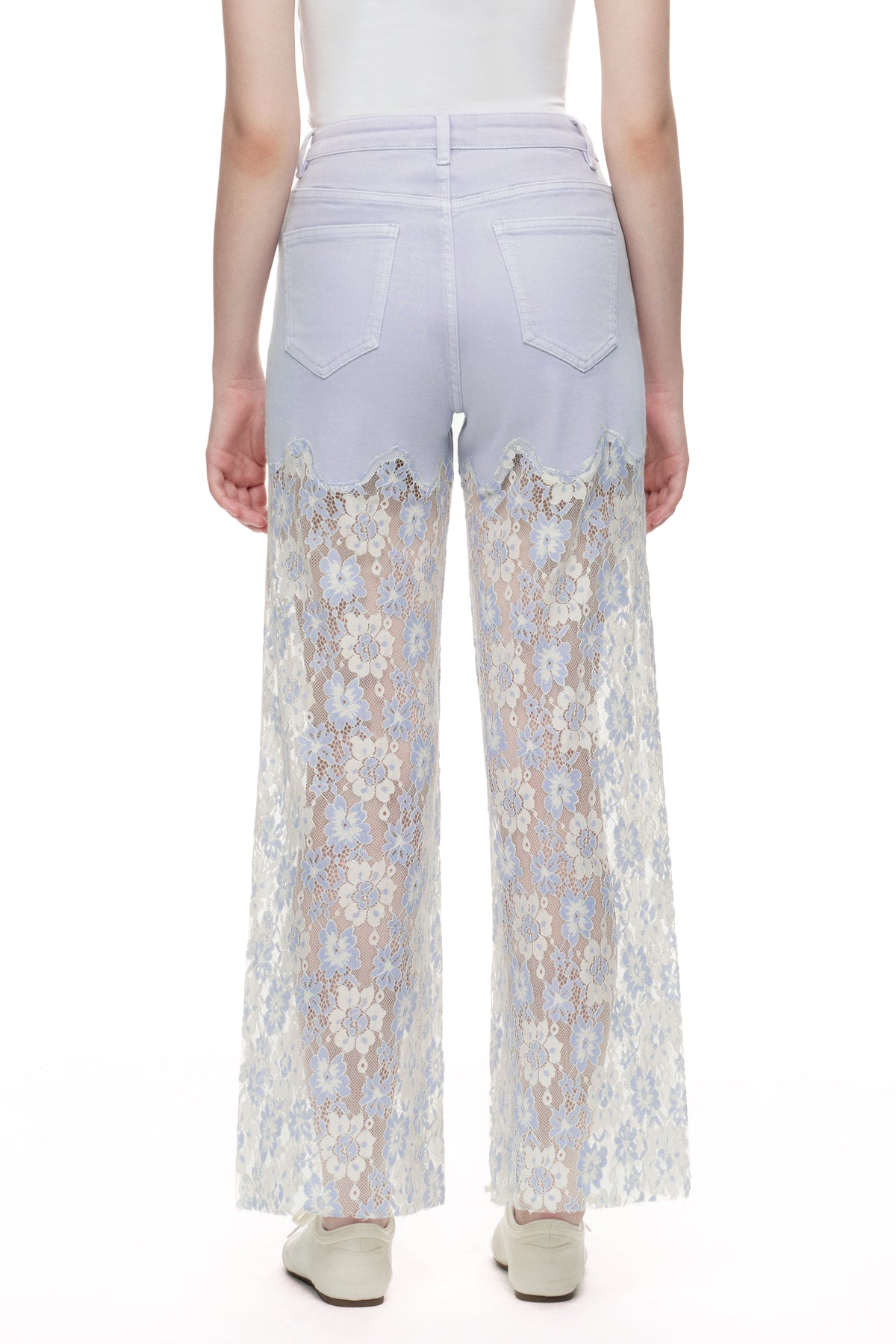 ONESO Romantic High Rise Wide Leg Jeans
