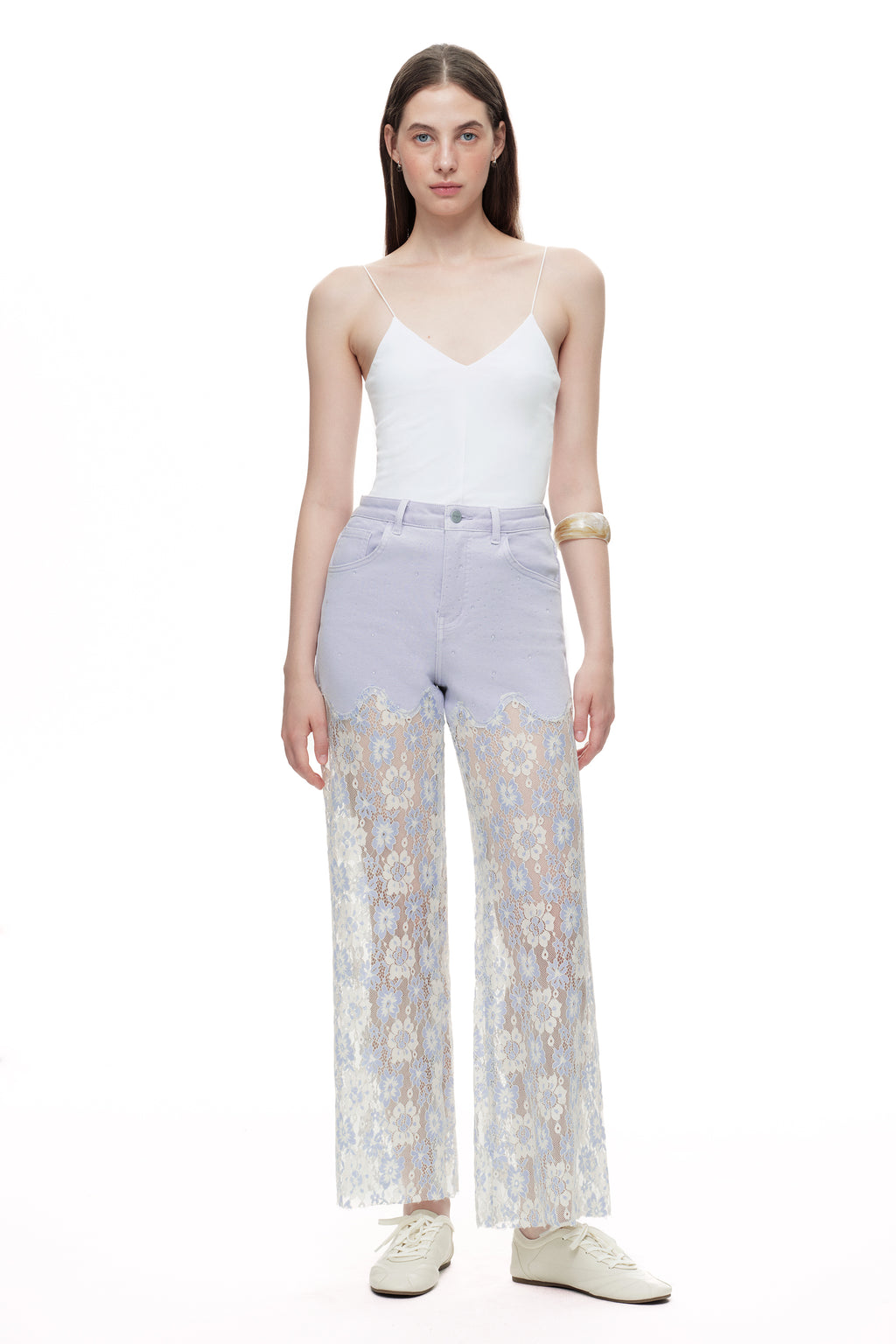 ONESO Romantic High Rise Wide Leg Jeans