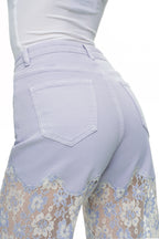 ONESO Romantic High Rise Wide Leg Jeans