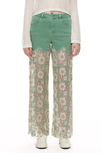 ONESO Romantic High Rise Wide Leg Jeans