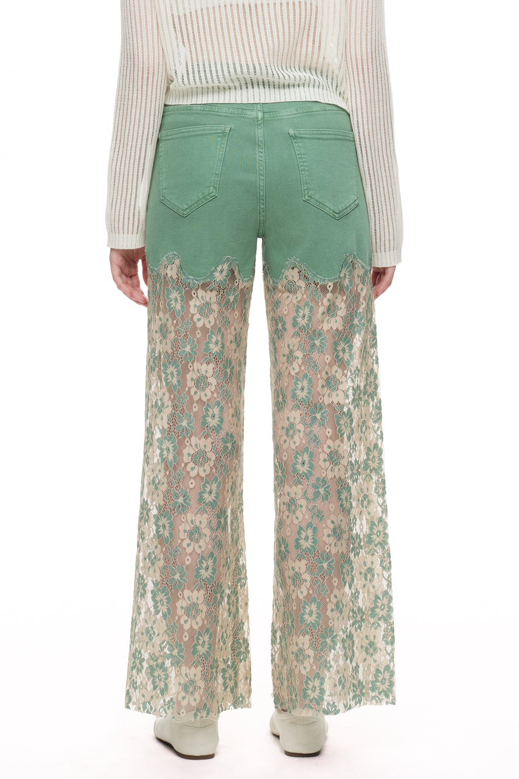 ONESO Romantic High Rise Wide Leg Jeans