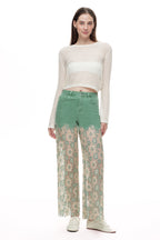 ONESO Romantic High Rise Wide Leg Jeans