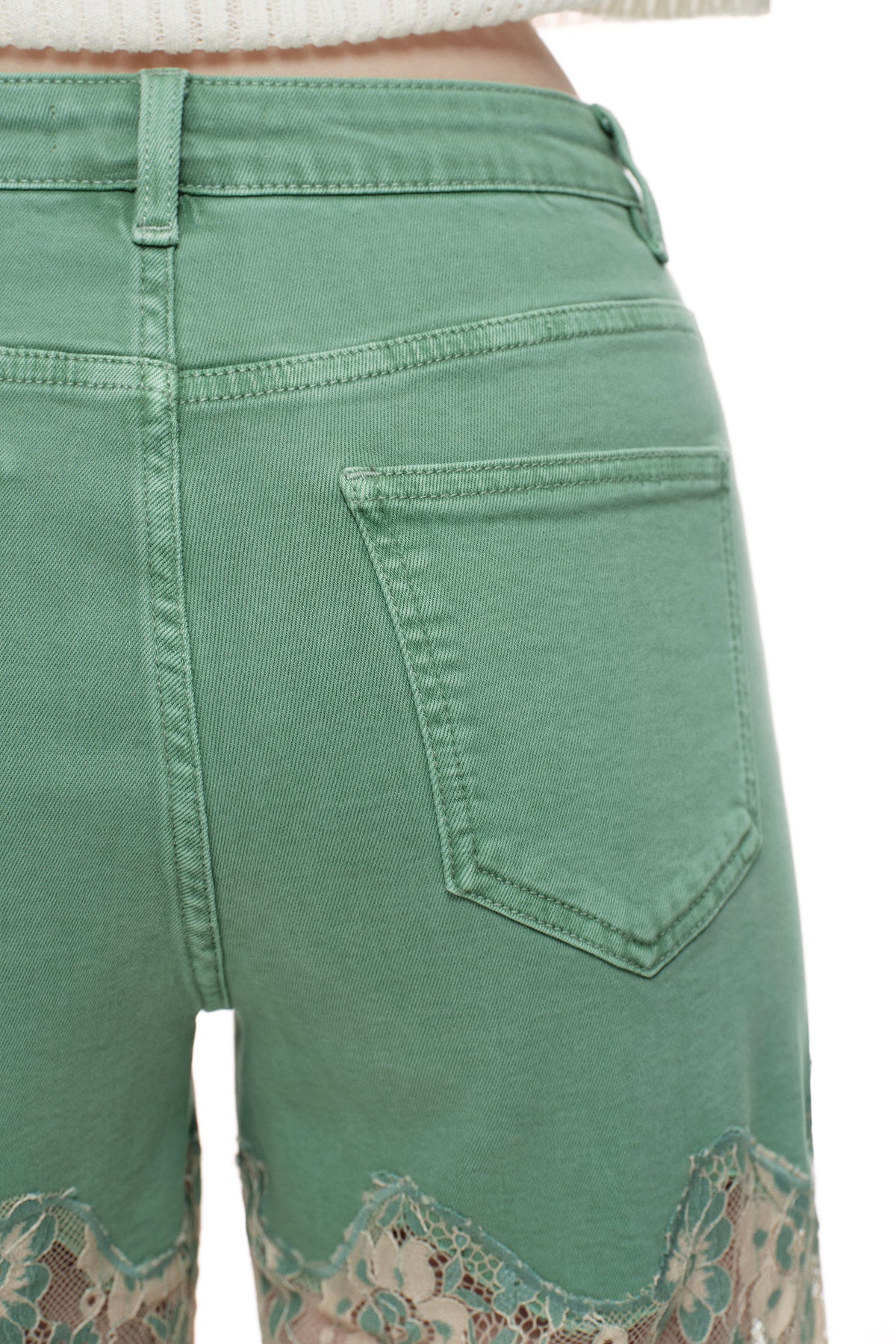 ONESO Romantic High Rise Wide Leg Jeans