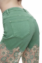 ONESO Romantic High Rise Wide Leg Jeans