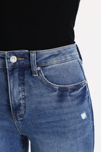 ONESO Classic Mid Rise Wide Leg Jeans