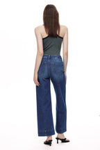 ONESO Retro High Rise Wide Leg Jeans