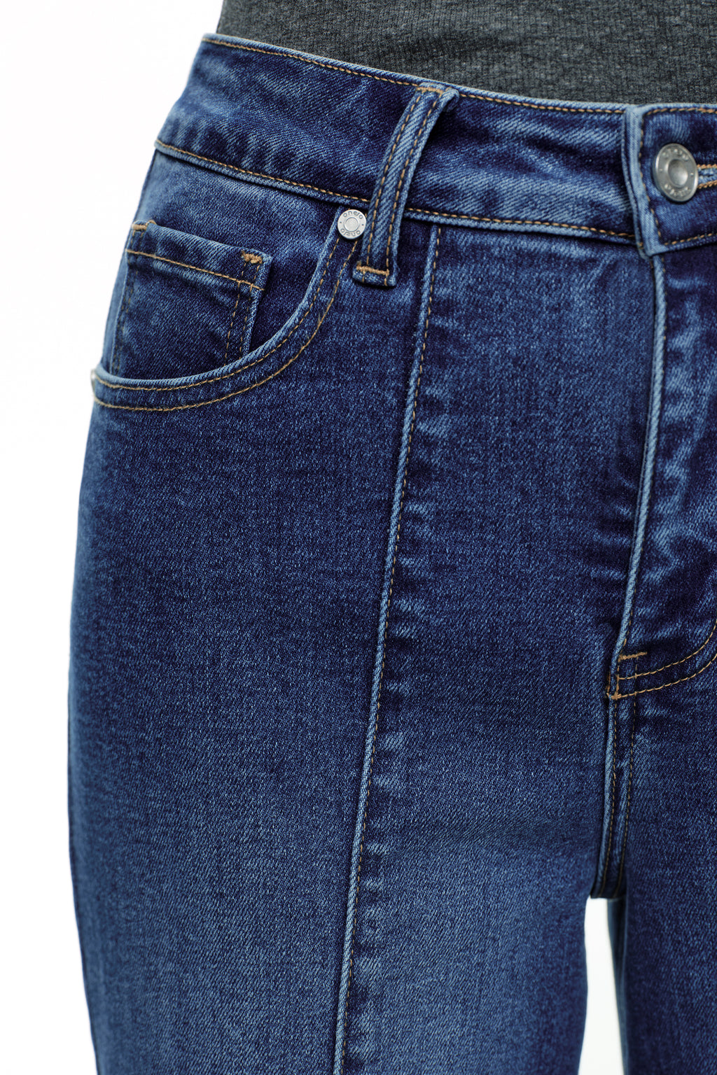 ONESO Retro High Rise Wide Leg Jeans