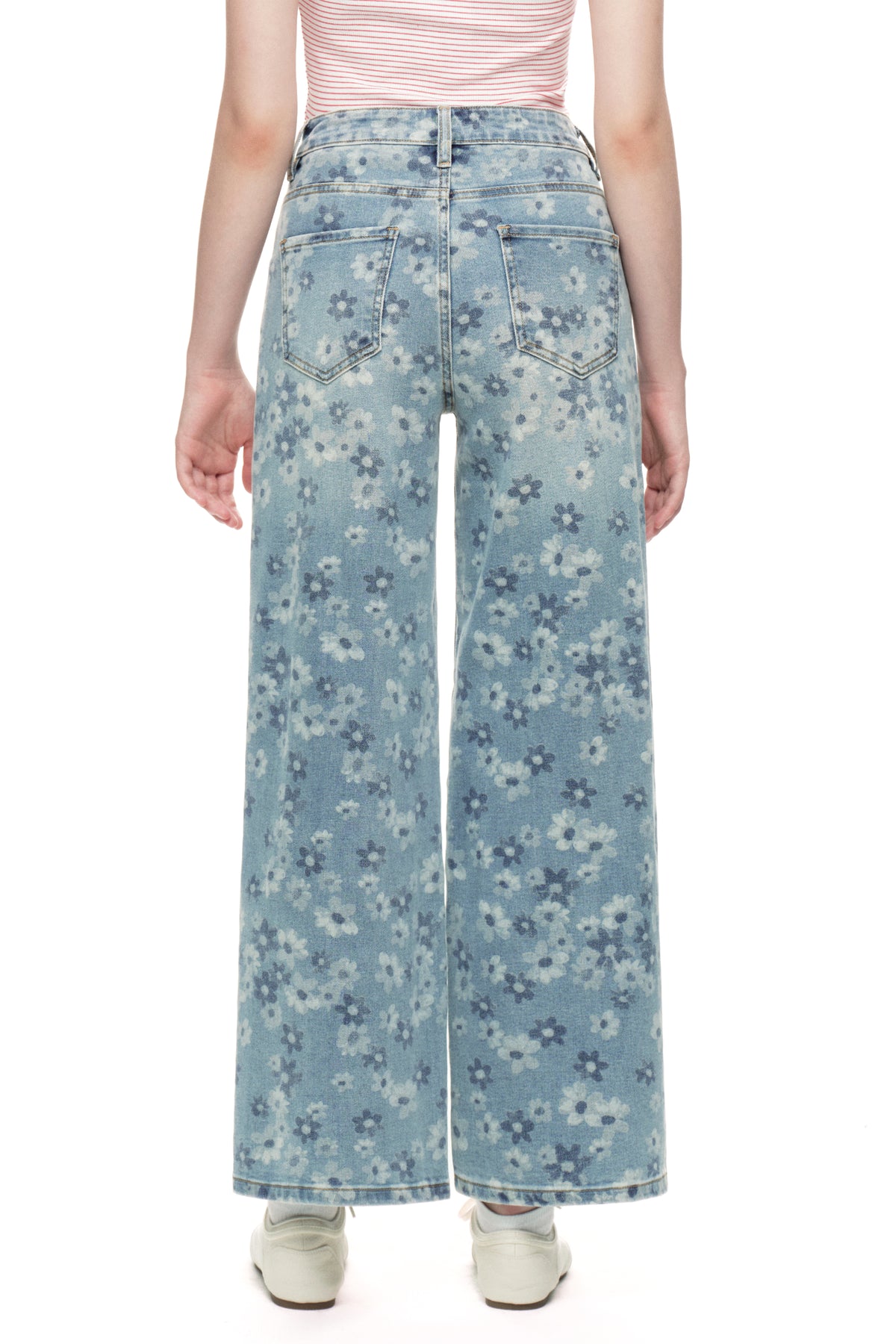 ONESO Chic High Rise Wide Leg Jeans