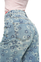 ONESO Chic High Rise Wide Leg Jeans