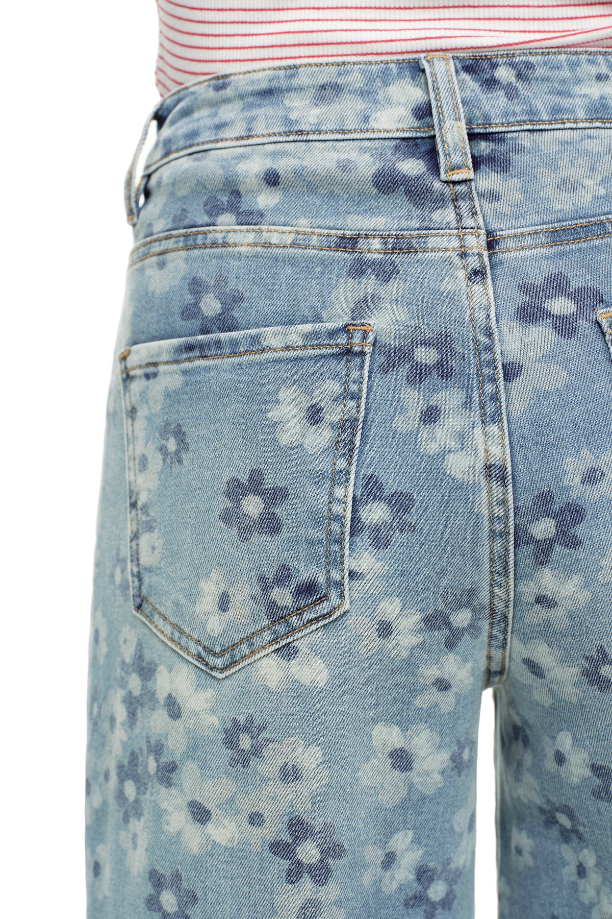 ONESO Chic High Rise Wide Leg Jeans