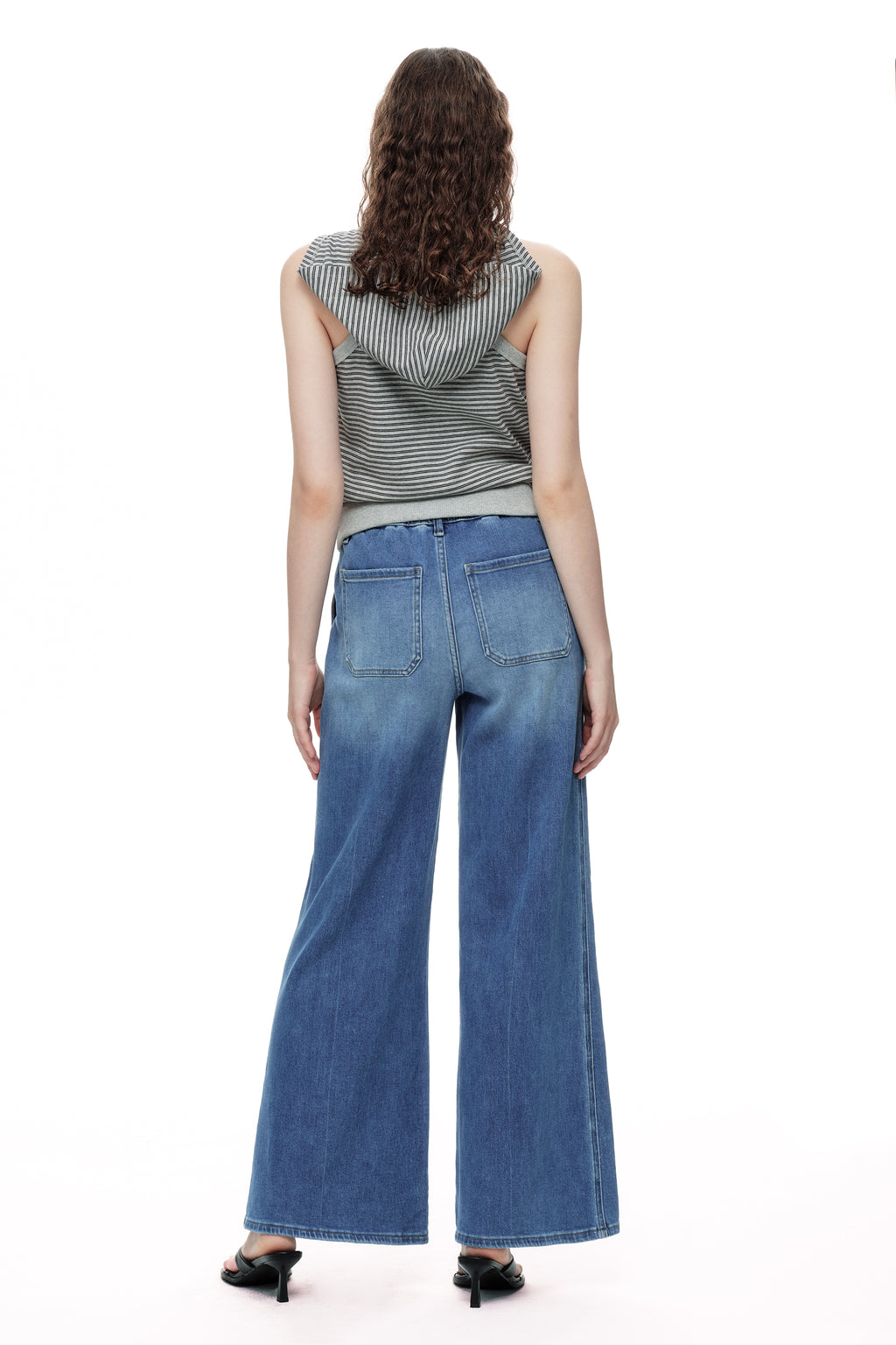 ONESO Effortless High Rise Wide Leg Jeans
