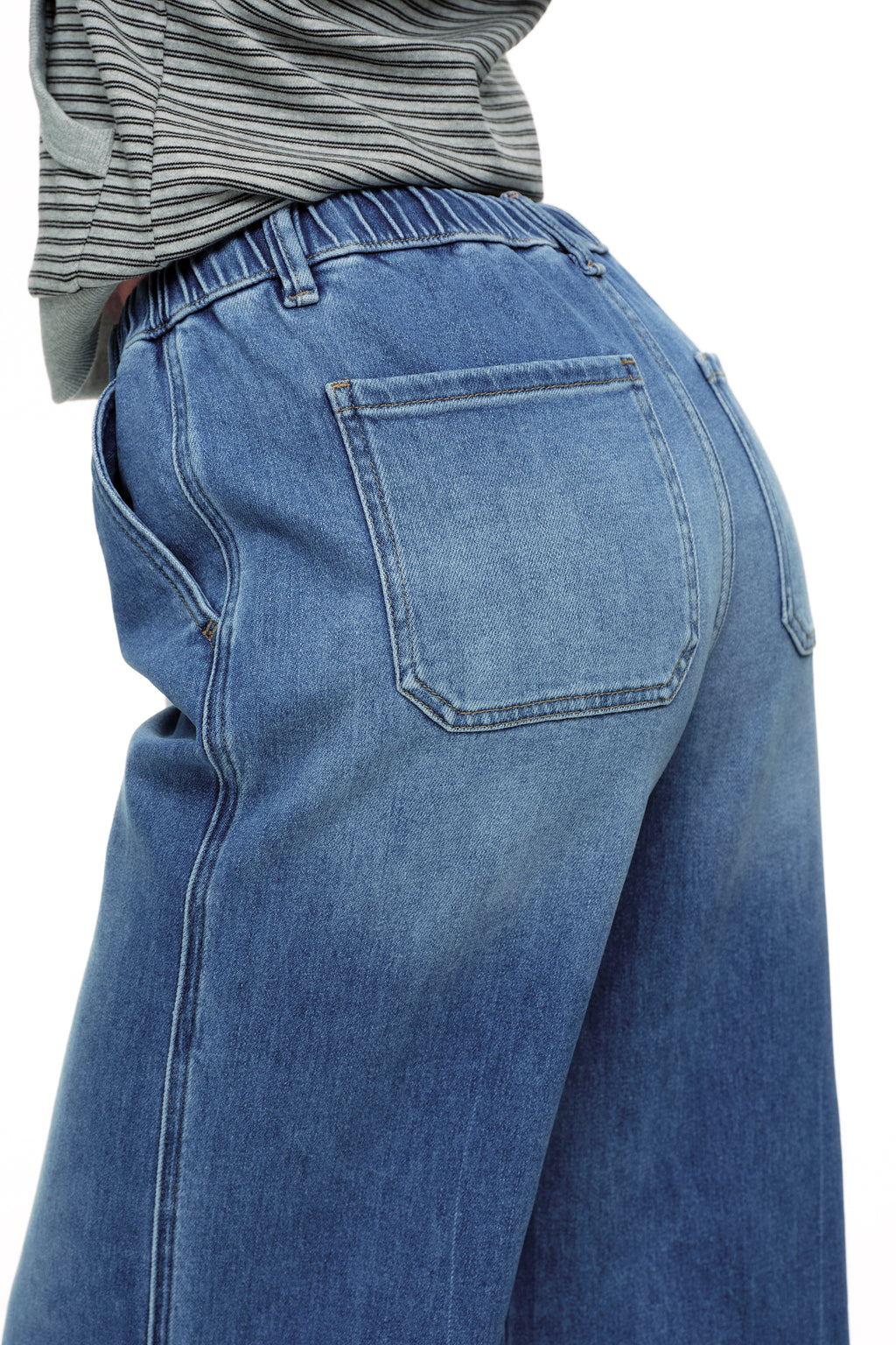 ONESO Effortless High Rise Wide Leg Jeans