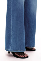 ONESO Boho High Rise Wide Leg Jeans