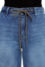 ONESO Boho High Rise Wide Leg Jeans