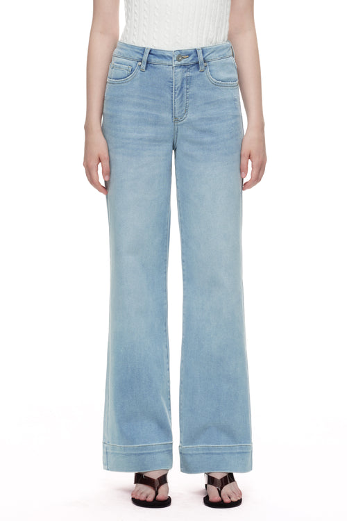 ONESO Chic High Rise Wide Leg Jeans
