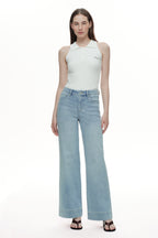 ONESO Chic High Rise Wide Leg Jeans