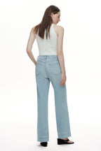 ONESO Chic High Rise Wide Leg Jeans