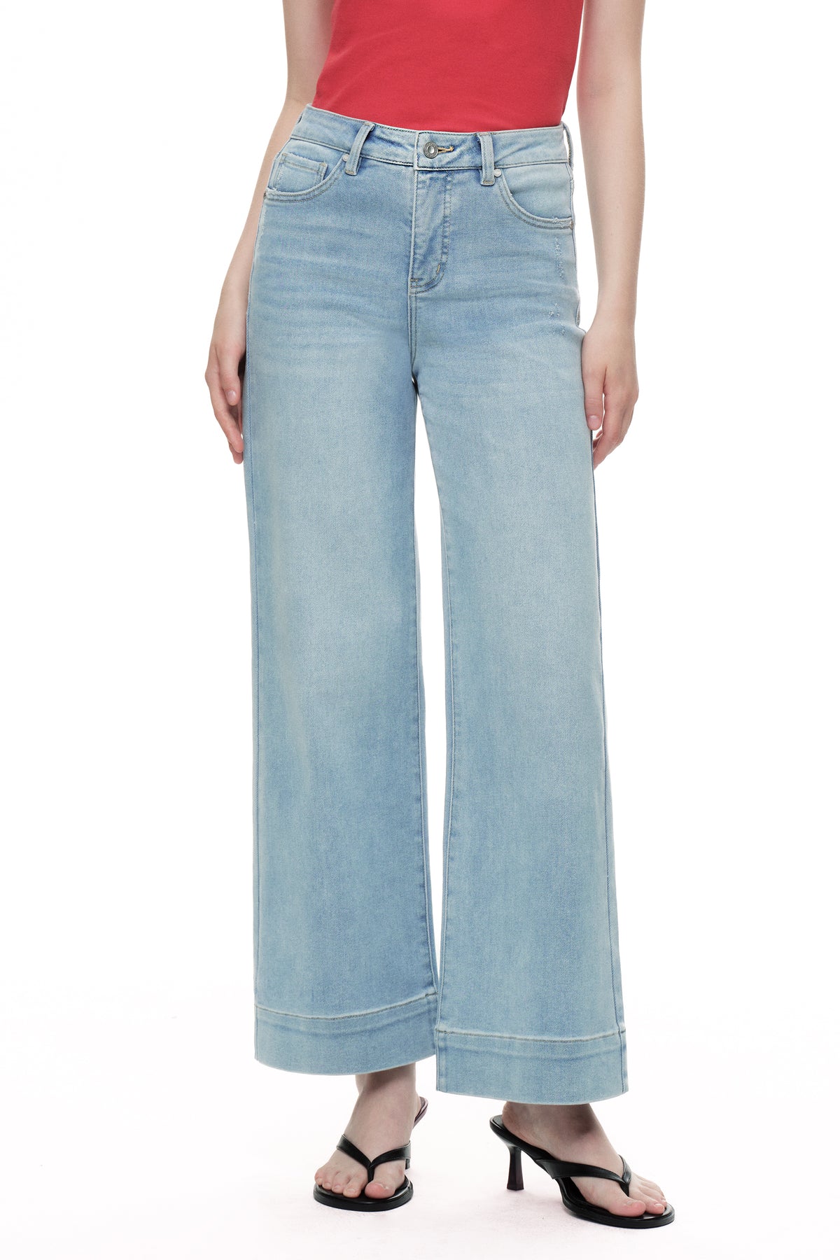 ONESO Effortless High Rise Wide Leg Jeans