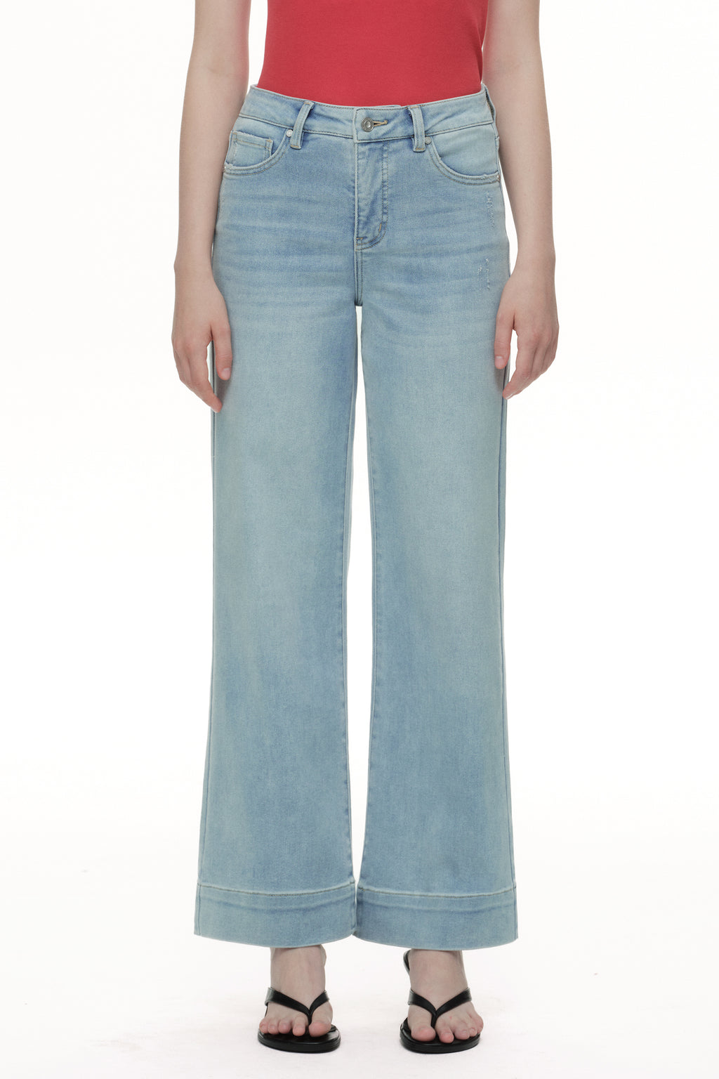 ONESO Effortless High Rise Wide Leg Jeans