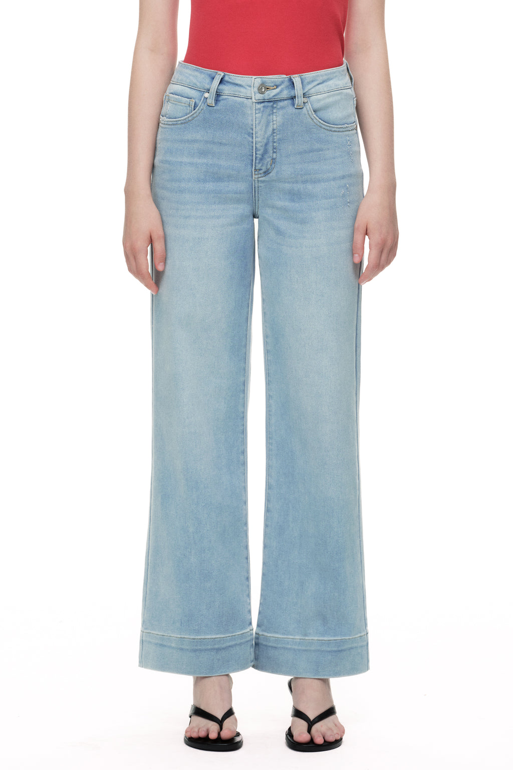 ONESO Effortless High Rise Wide Leg Jeans