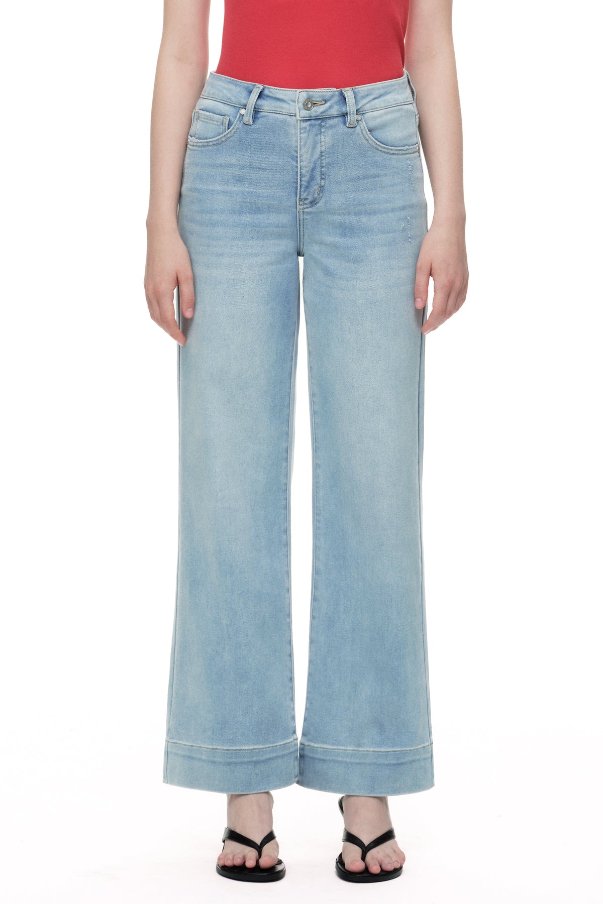 ONESO Effortless High Rise Wide Leg Jeans