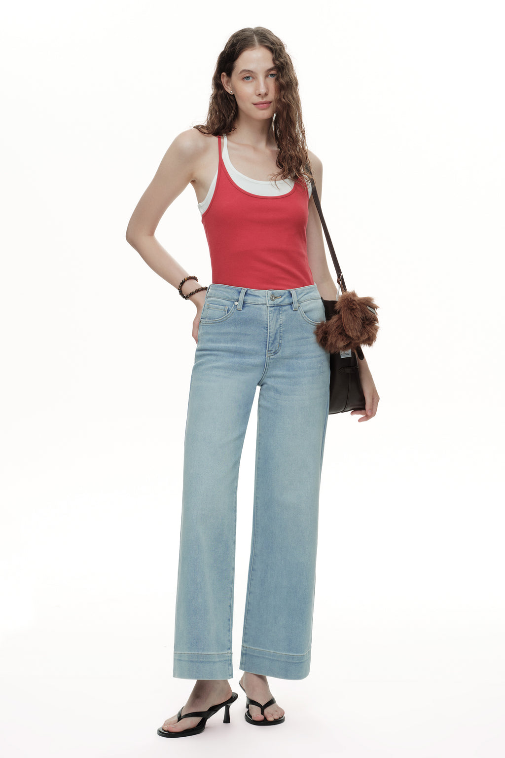 ONESO Effortless High Rise Wide Leg Jeans