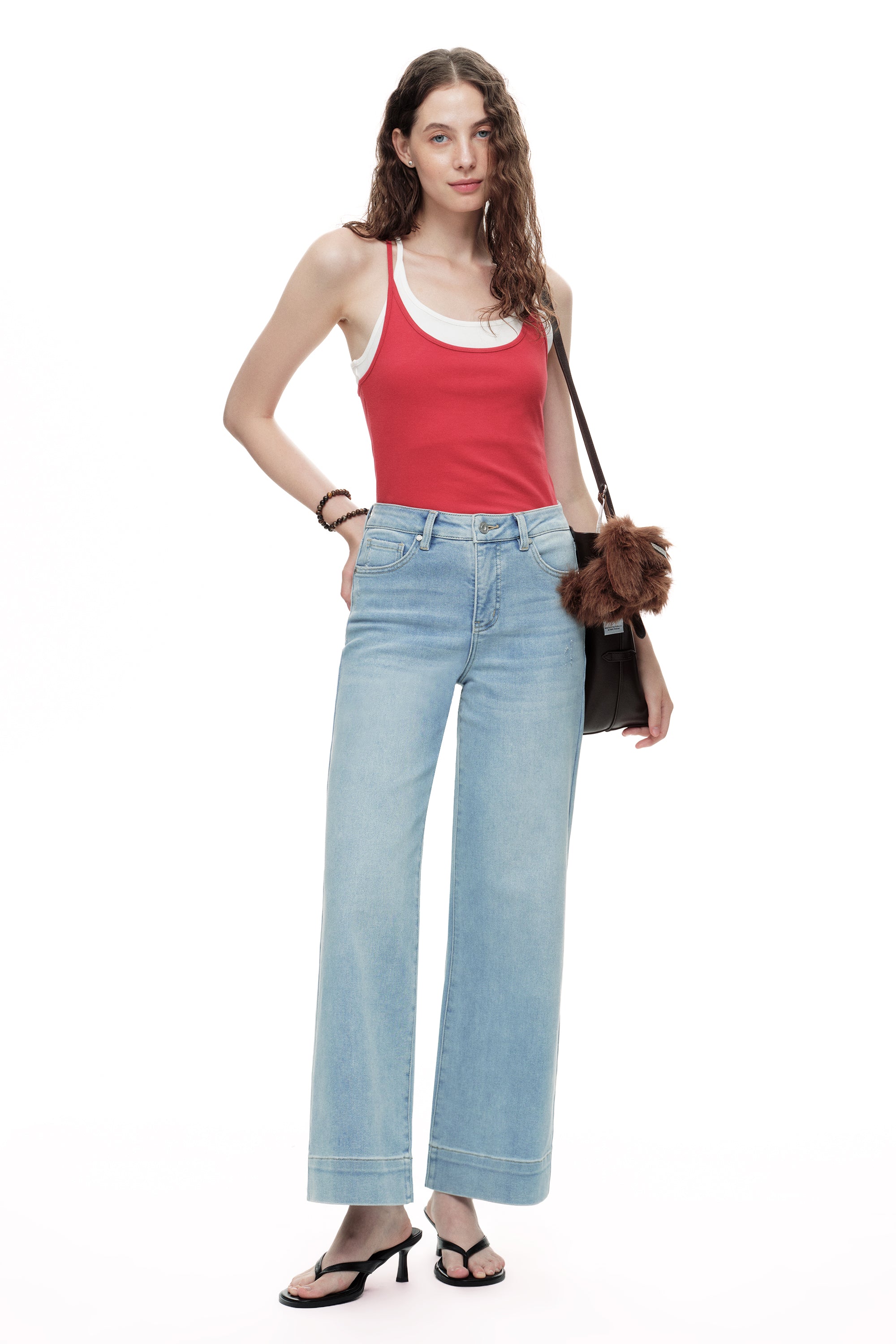 ONESO Effortless High Rise Wide Leg Jeans