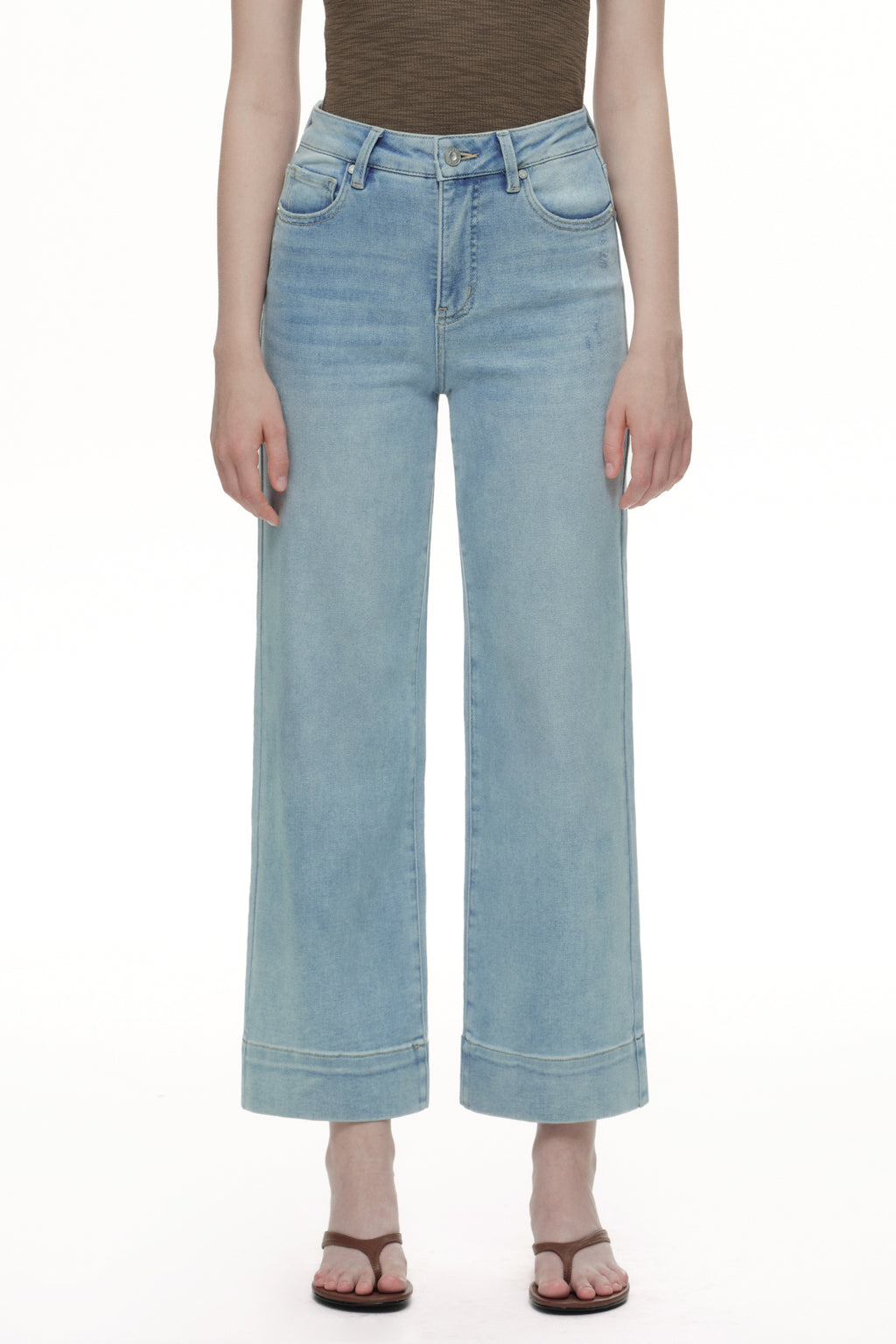 ONESO Modern High Rise Wide Leg Jeans