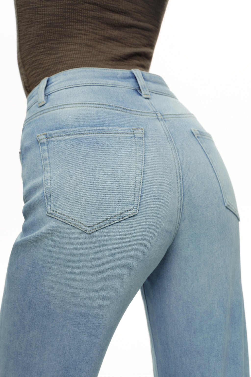 ONESO Modern High Rise Wide Leg Jeans