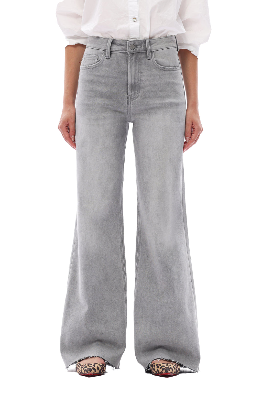 ONESO Utility Modern Super High Rise Wide Leg Jeans