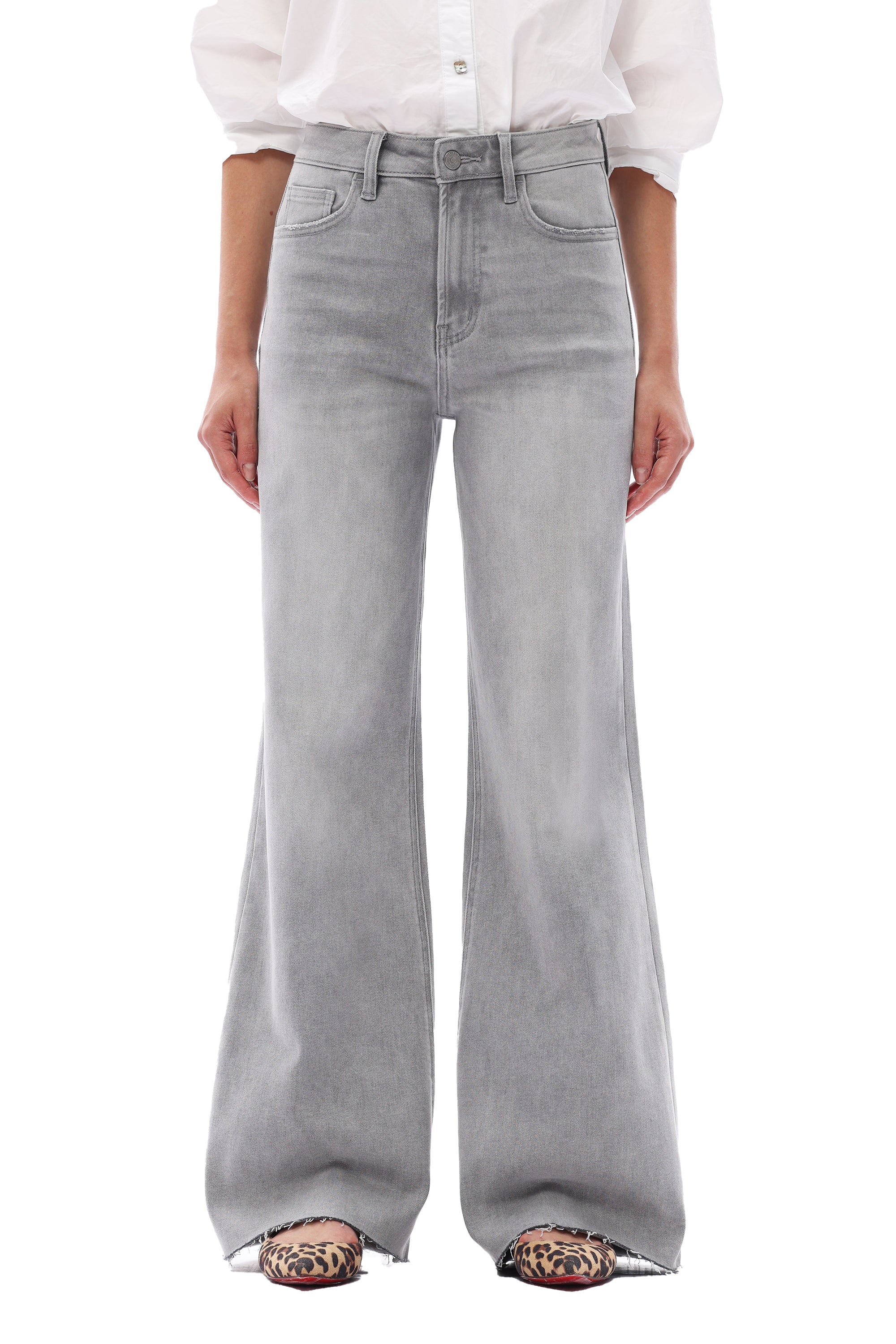 ONESO Utility Modern Super High Rise Wide Leg Jeans
