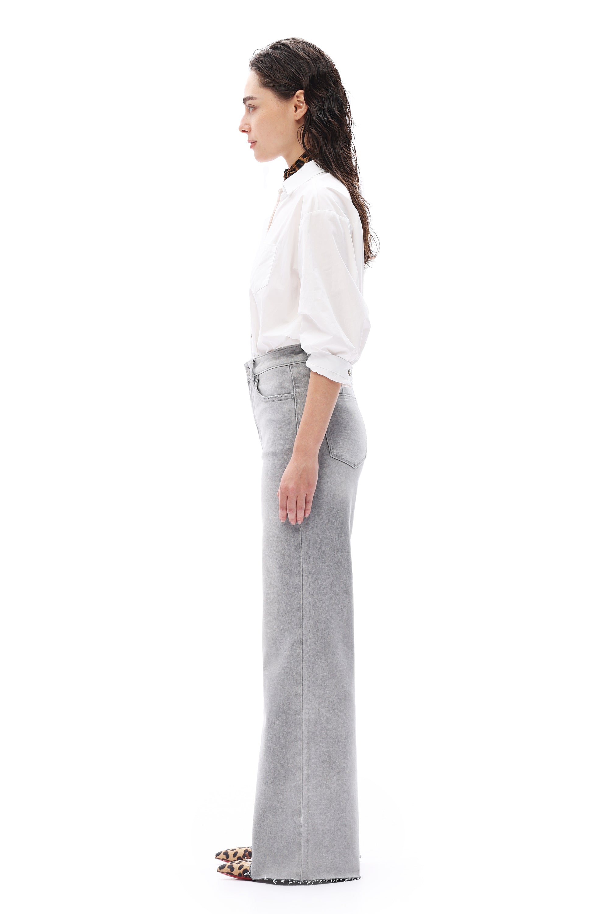 ONESO Utility Modern Super High Rise Wide Leg Jeans