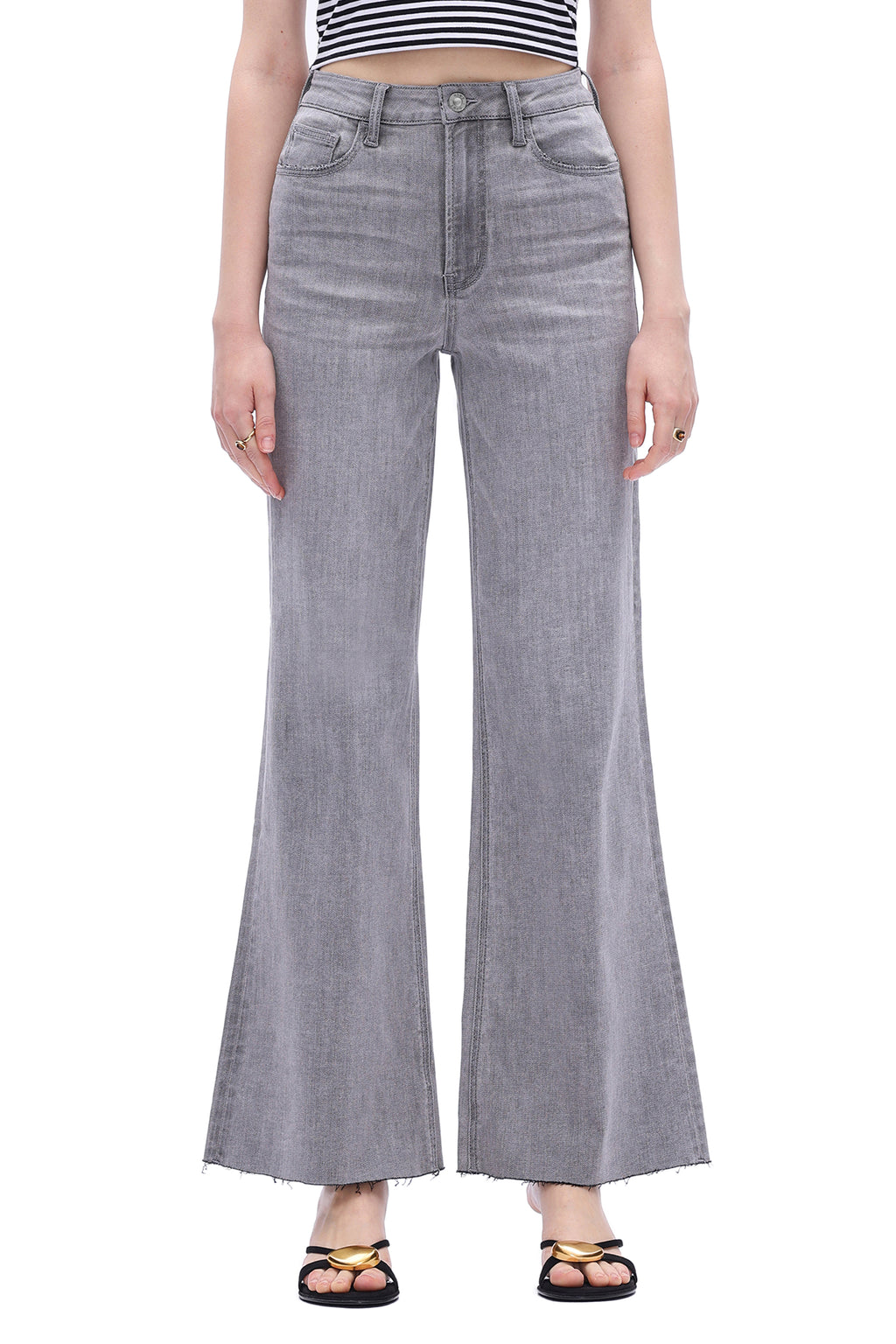 ONESO Vintage Super High Rise Wide Leg Jeans