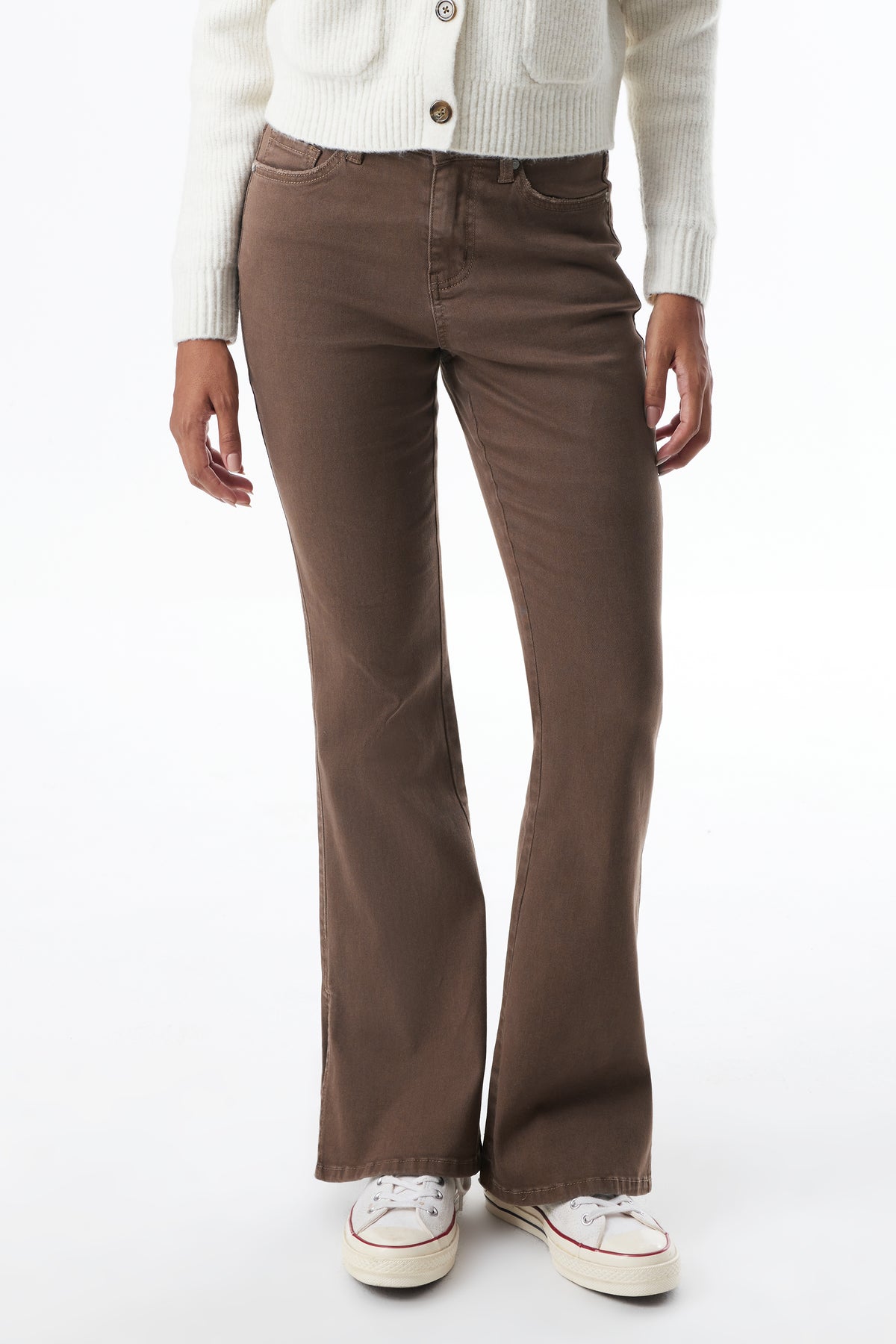 Chic High Rise Flare Jeans