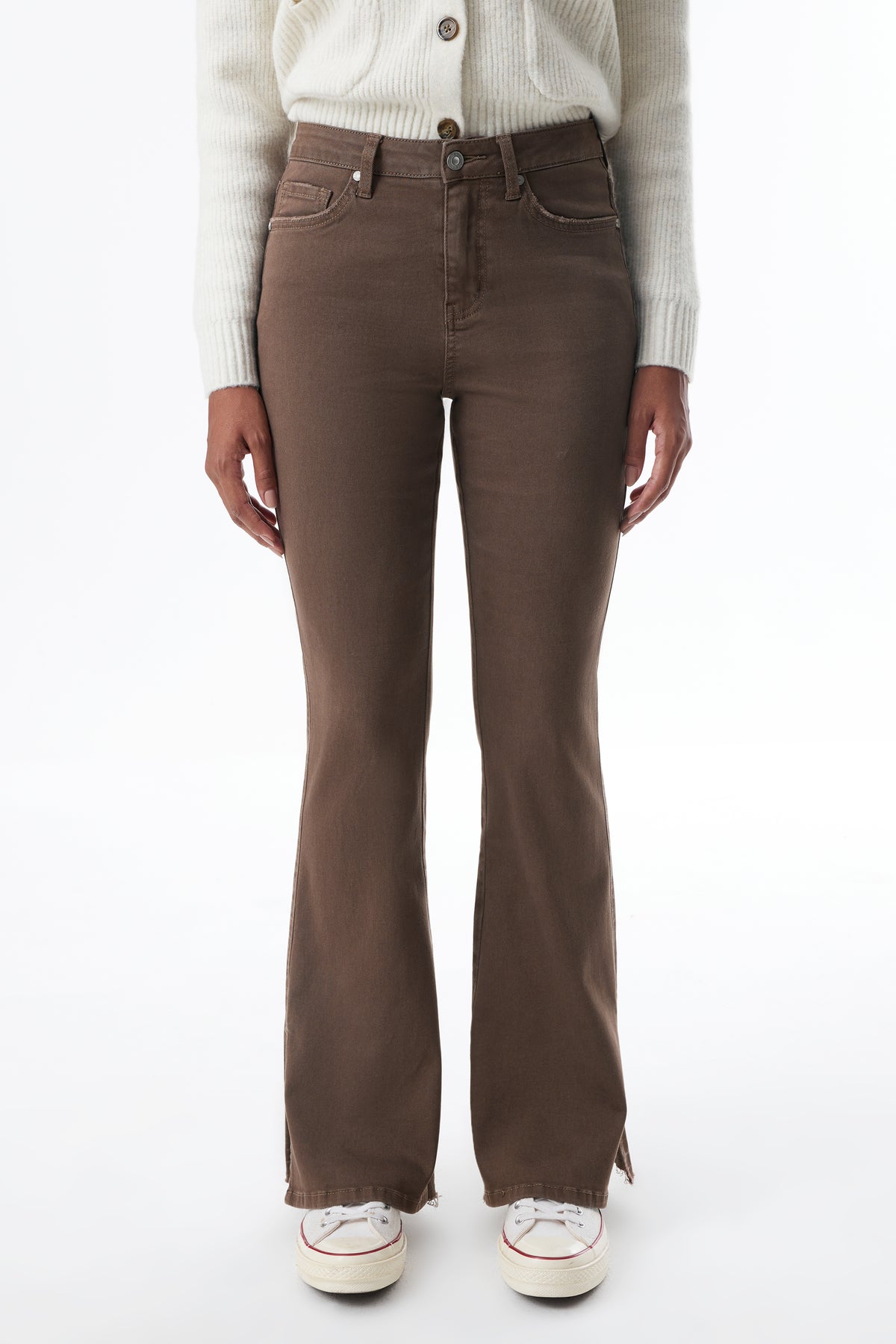 Chic High Rise Flare Jeans