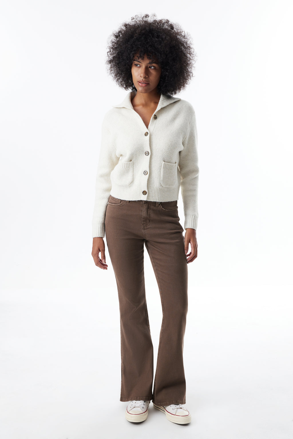 Chic High Rise Flare Jeans