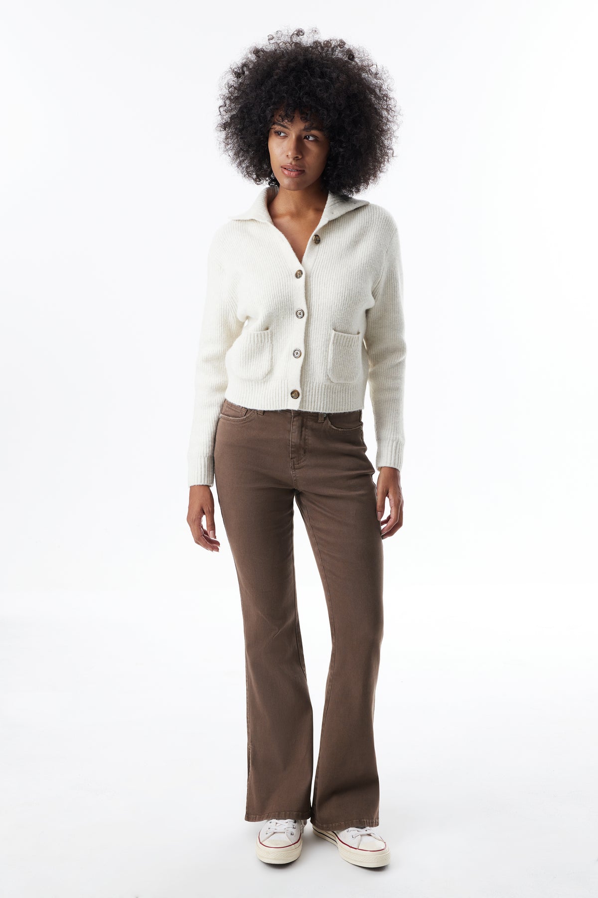 Chic High Rise Flare Jeans