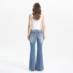 ONESO High Rise Flare Denim Jeans
