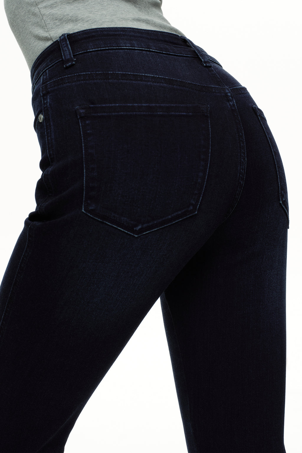ONESO Sophisticated Mid Rise Flare Jeans