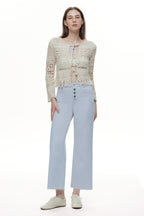 ONESO Chic High Rise Wide Leg Jeans